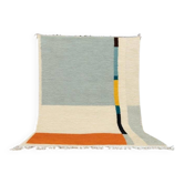 Tapis en laine naturelle tissé main artisanale traditionnelle taille 2/3 cm