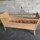 Braided rattan cot