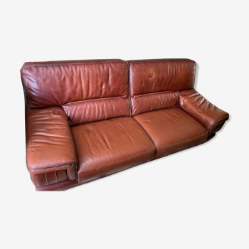 Leather sofa