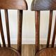 Set of 5 baumann bistro chairs in bent wood stamped xxth