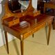Louis XVI style dressing table in rosewood marquetry