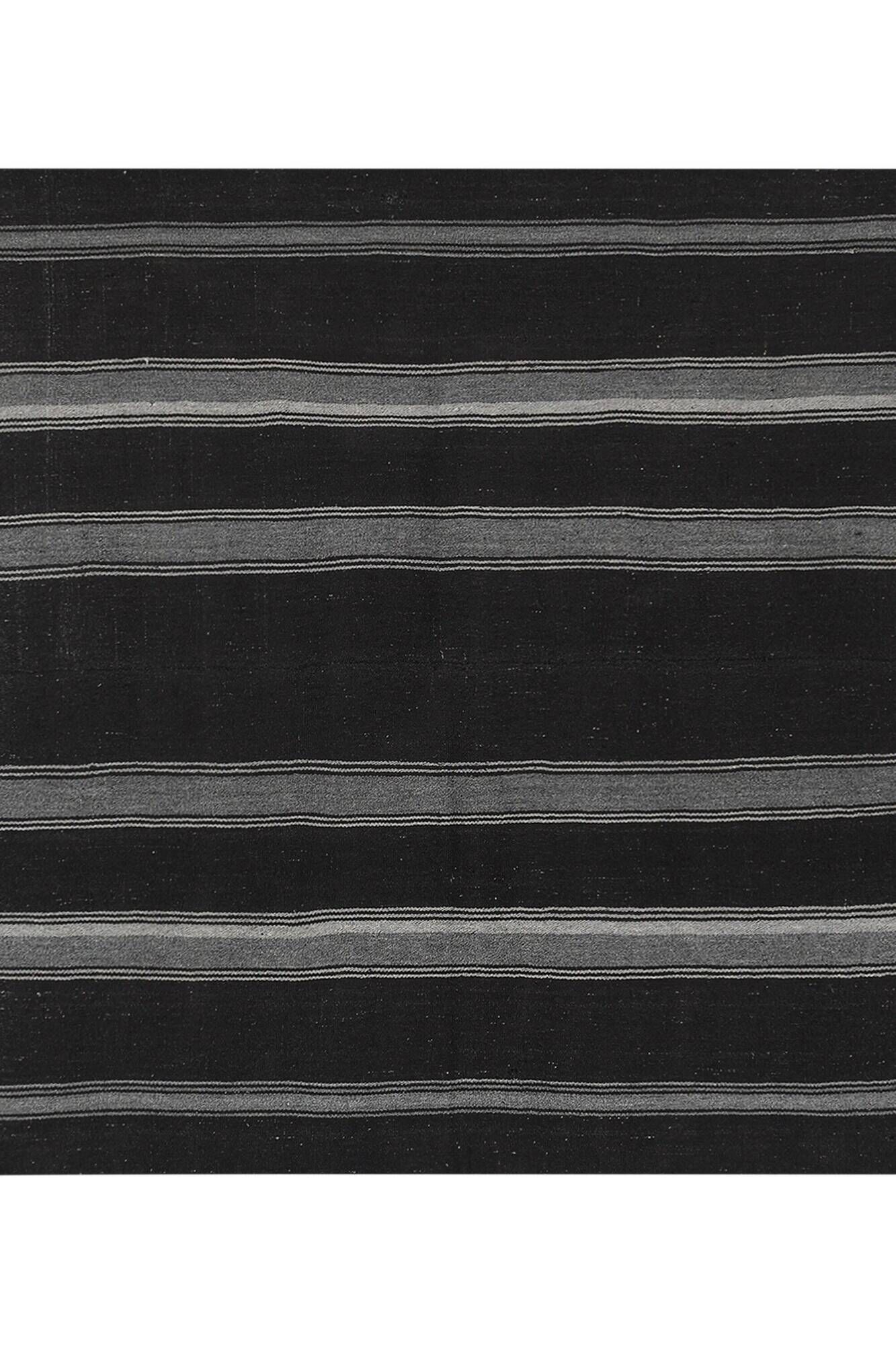 Kilim turc vintage tissé main 203x220 cm