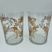 2 glasses napoleon iii love and happiness enhanced gold late xix eme