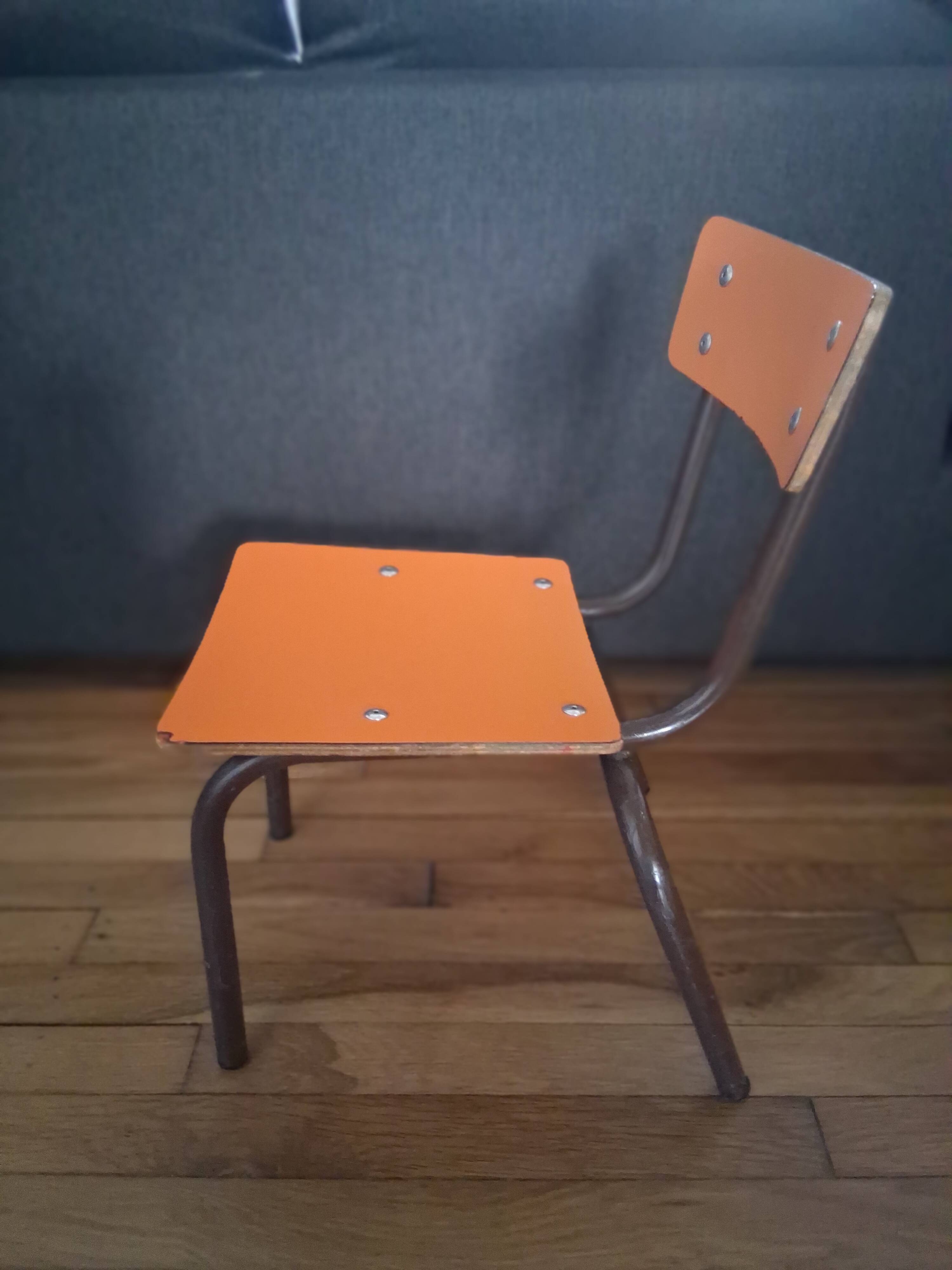 Vintage children's chair from the 1970s