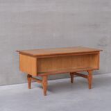Oak danish mid-century desk