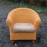 Wicker armchair