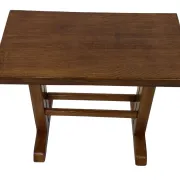 Vintage side table, Shaker-style, compact design, solid wood