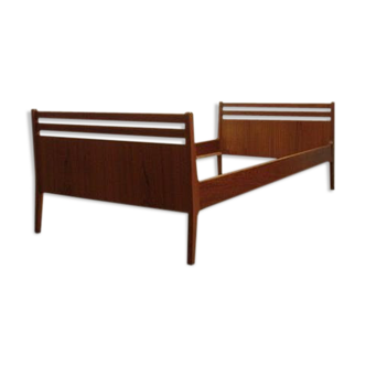 Scandinavian teak bed