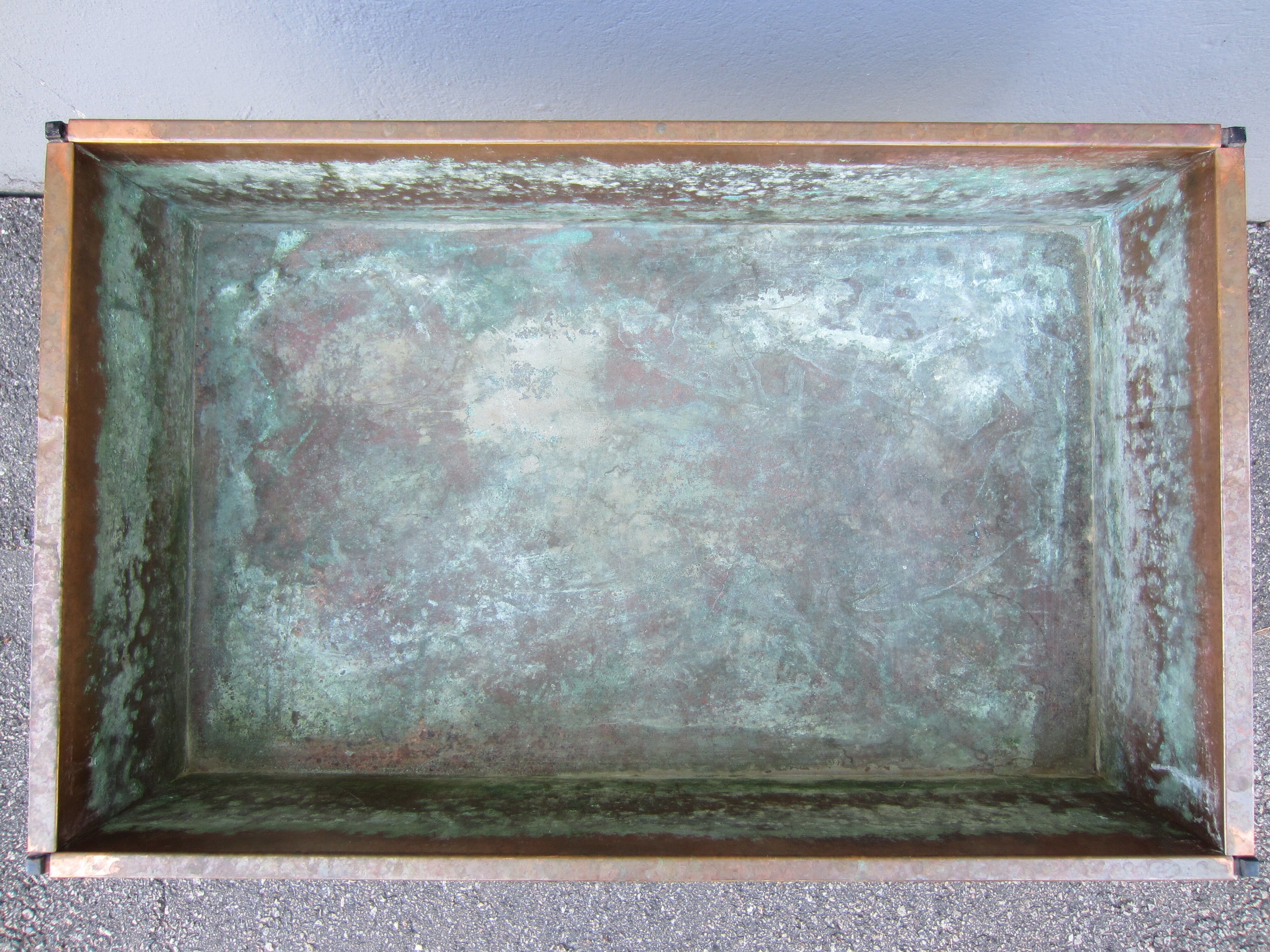 Scandinavian copper planter by Hans-Agne Jakobsson