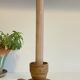 Geometric Hand CANDLE HOLDER Stoneware VINTAGE France