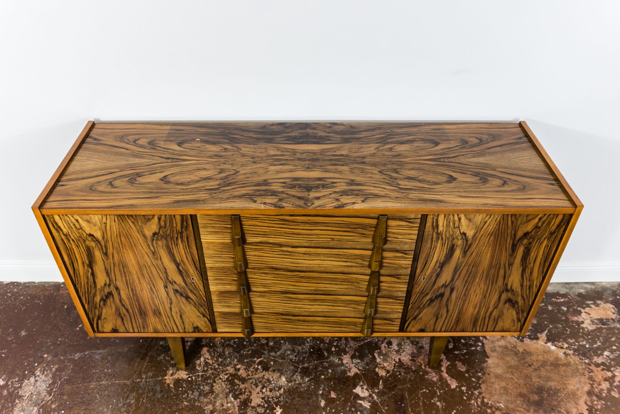 Sideboard by R. T. Hałas, Bydgoskie Fabryki Mebli, 1960's