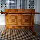 Scandinavian style wooden dining table