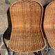 Italian rattan chair from the 1970s