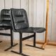 Paire de chaises cuir