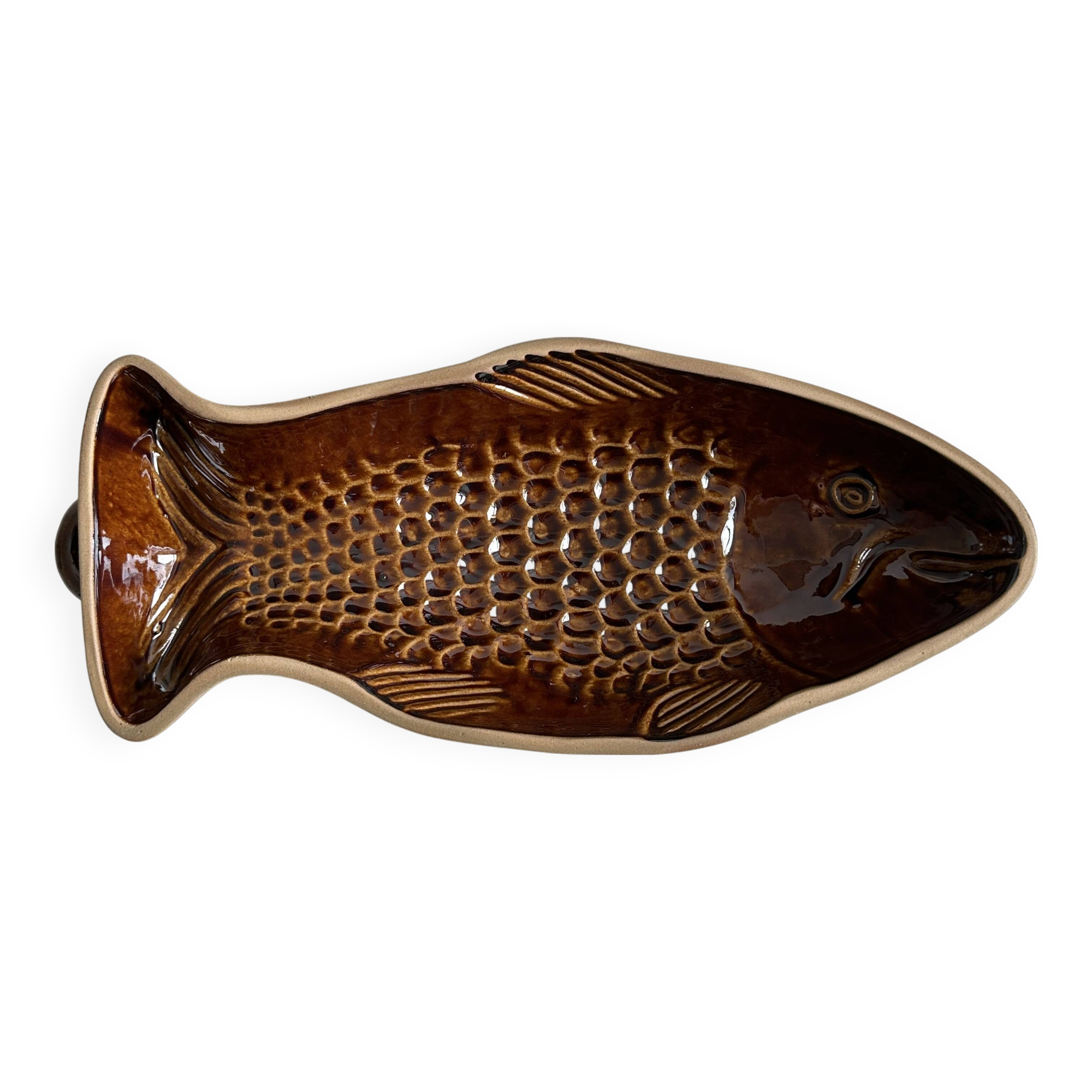Ceramic fish dish