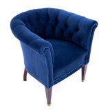 Fauteuil ancien, Europe du Nord, début du XXe siècle. Après rénovation.