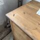 1950s pine workshop furniture 175cm