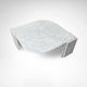 Carrara marble teardrop coffee table Germany 1980s