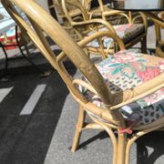 Rattan lounge set