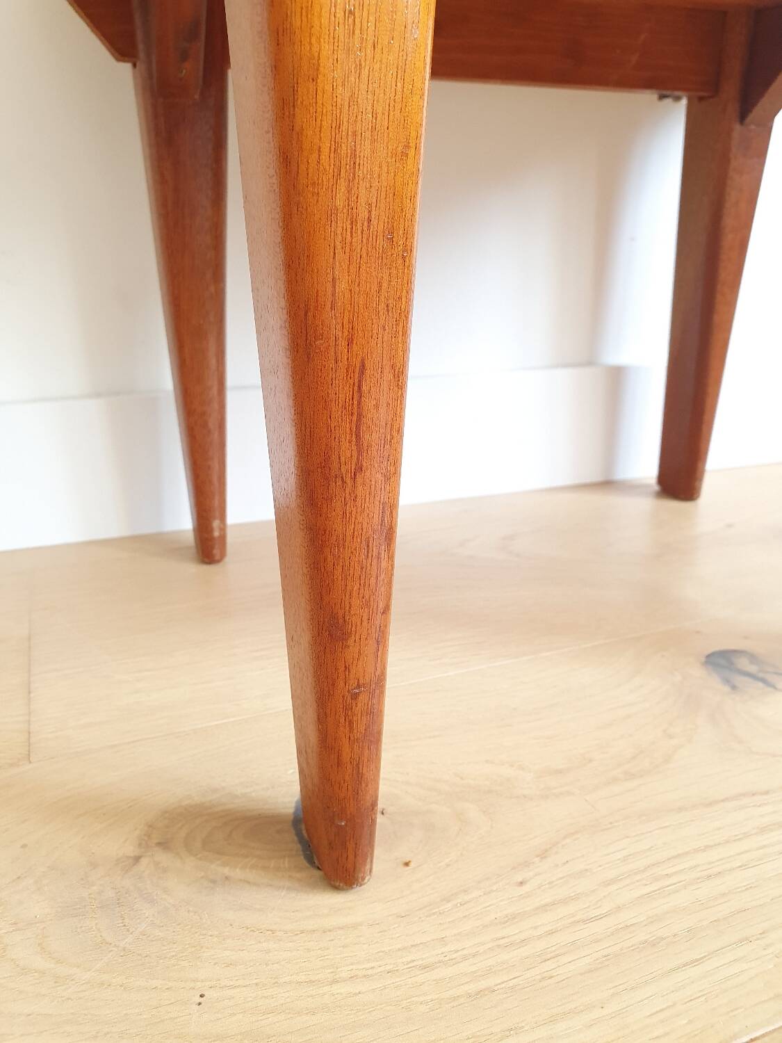 Vintage teak bedside table