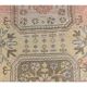 1970s Vintage Turkish Hand-Knotted Floral Runner 84x358