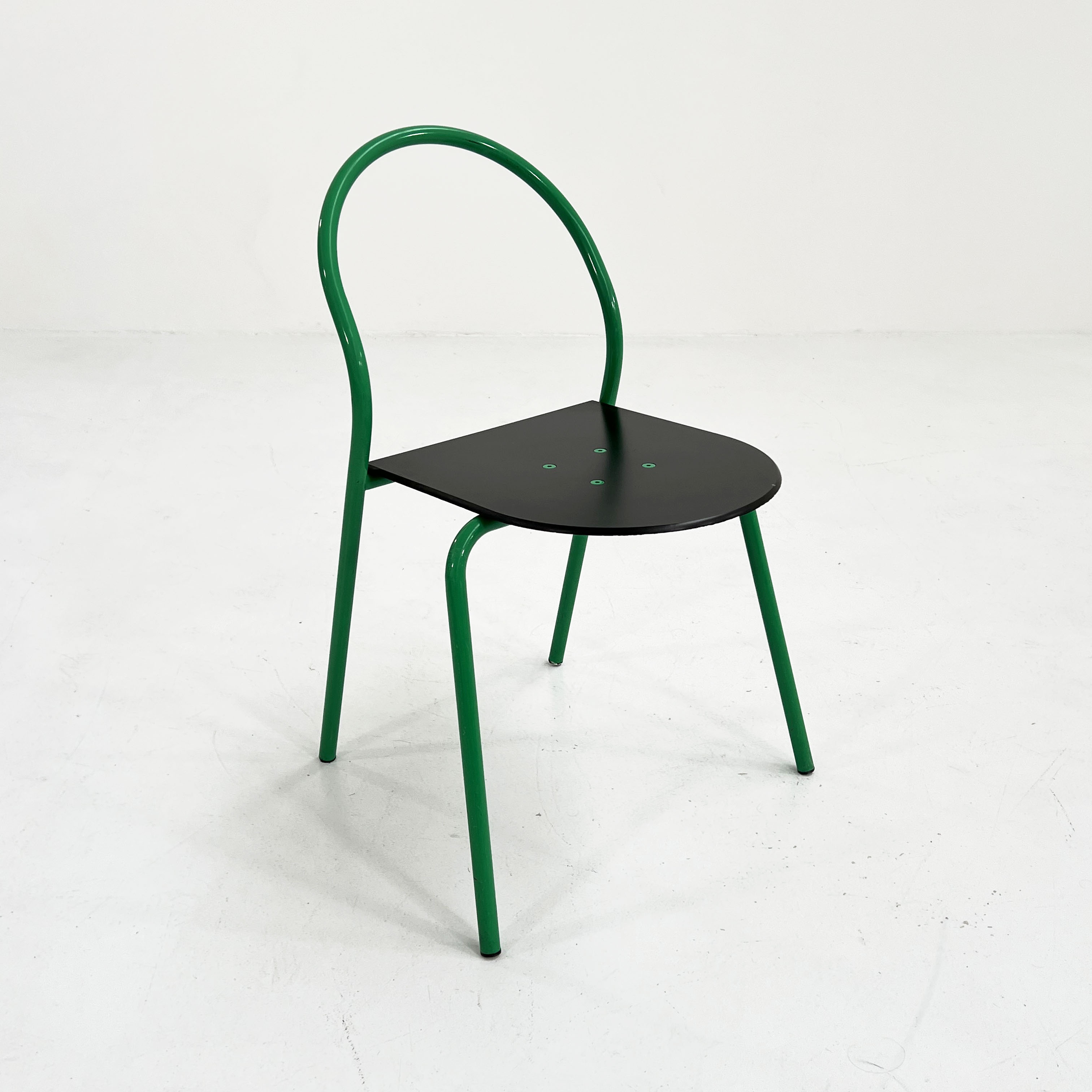 Green Chair Il Bottone by Paolo Parigi for Heron Parigi, 1980