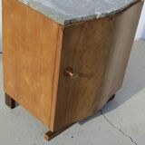 Bedside art deco walnut veneer from the 30s and 40s