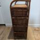 Rattan wicker drawer unit