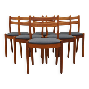 ensemble de six chaises