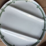 Set of 9 plates Creil and Montereau
