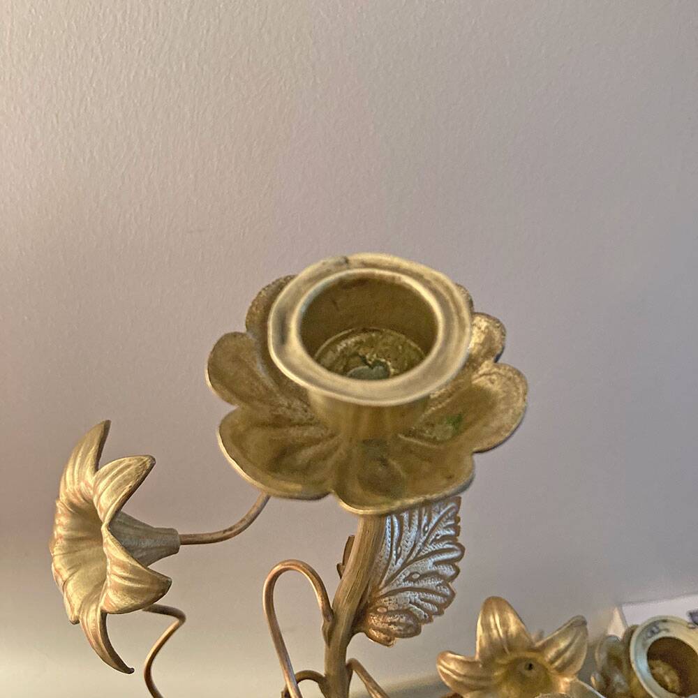 19th century church candlestick