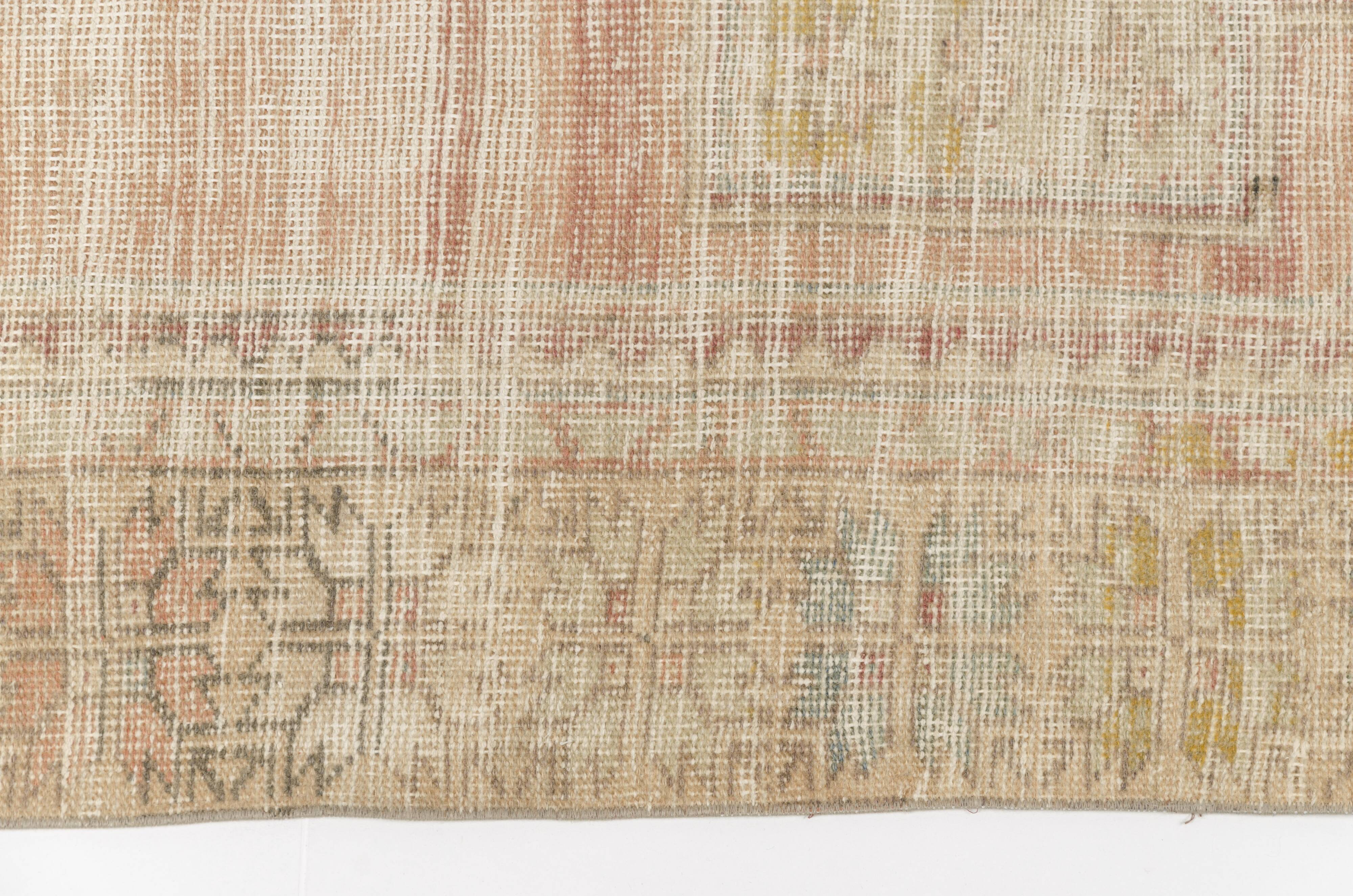 Vintage Anatolian Wool Carpet