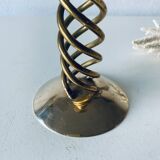 Candlestick stitch twisted candle