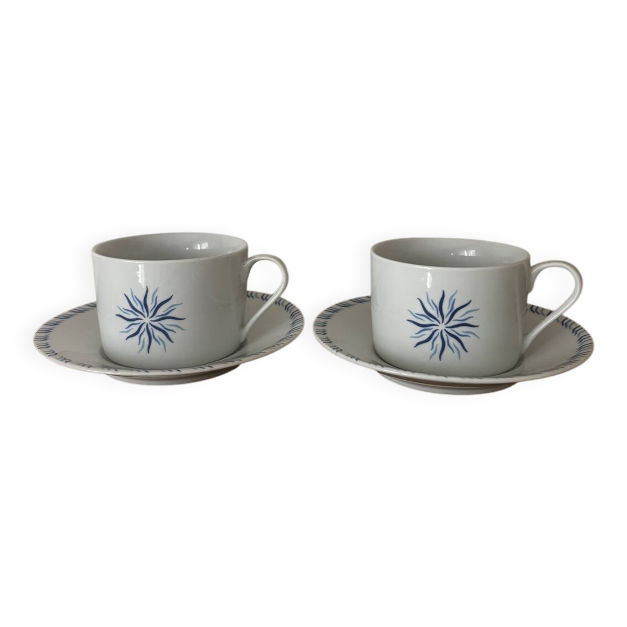 Two cups and saucers Pierre Balmain