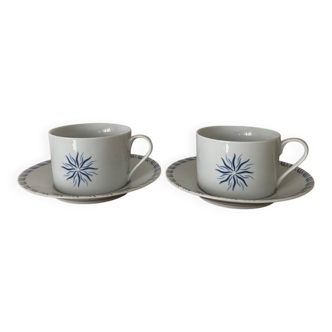 Two cups and saucers Pierre Balmain