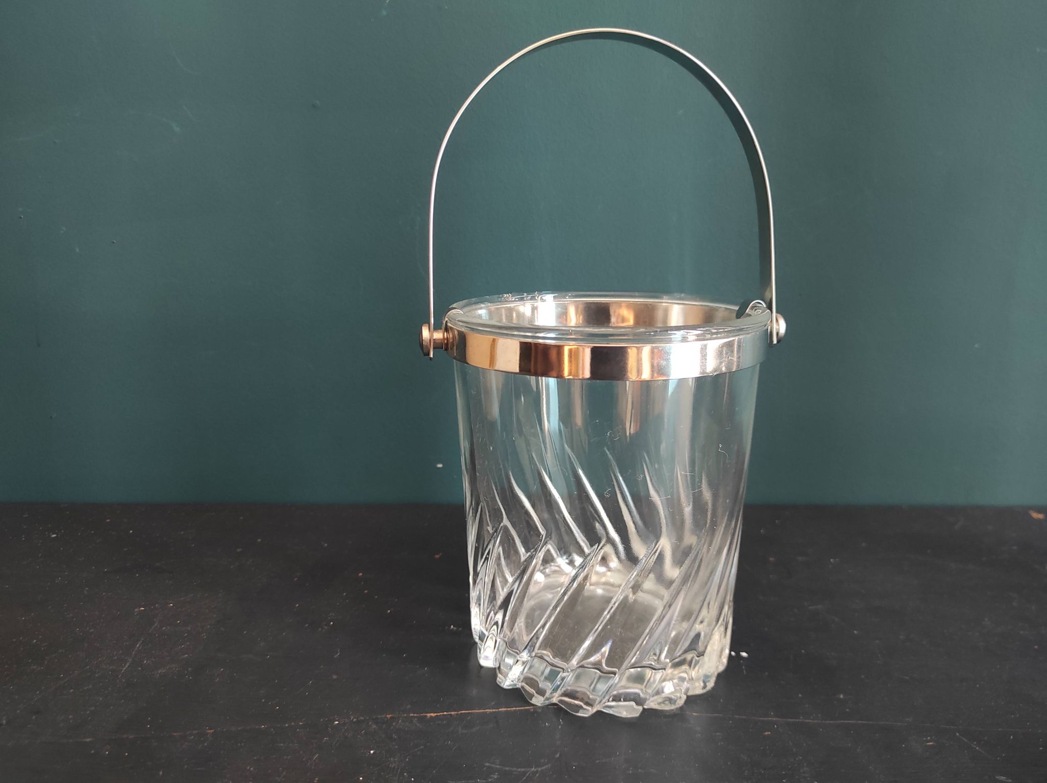 Vintage French ice bucket