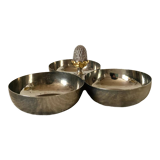 Servant in silver metal pine cone