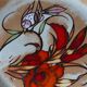 Plate In Sandstone Vallauris Bird