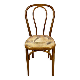 Bentwood and cane bistro chair