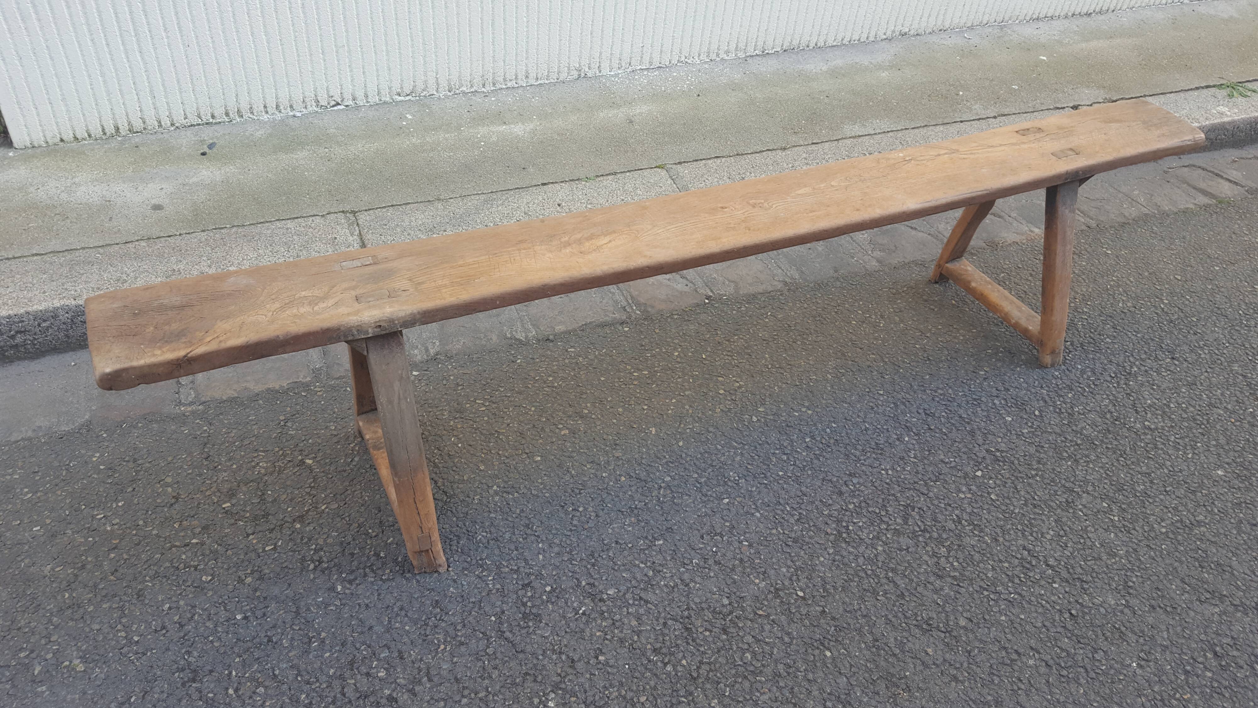 Old farm bench 2m