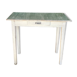 Small vintage farmhouse desk table 1960