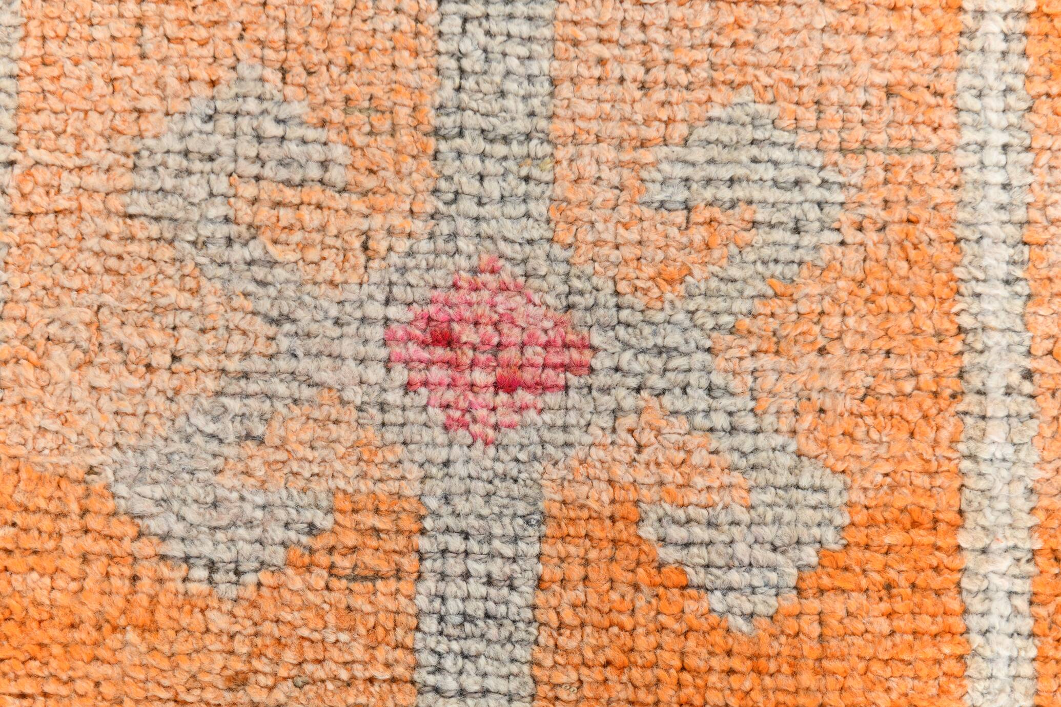 Tapis de couloir vintage turc, 90 x 319 cm