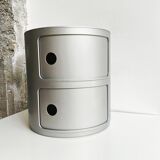 Modules componibili Kartell silver, A. Castelli