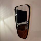 Large Rockabilly Mirror, 1960s