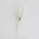 Very large handcrafted frosted glass wall sconce. Ice, Iceberg