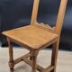 Solid wood country chair