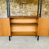 Vintage 2-compartment wall unit, 1960