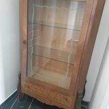 Vintage display cabinet in rosewood veneer 1950/1960