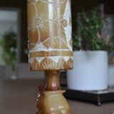 Alabaster elephant lamp