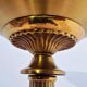 Vintage brass floor lamp